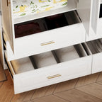 Closet Organizatin Armoires Wardrobes Hanging 4 Drawers Large Storage