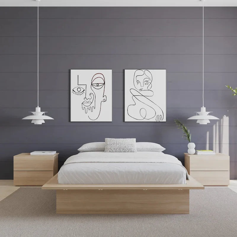 Malibu Platform Bed Frame