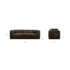 Capa 92 Sofa - Full Grain Genuine Italian Leather