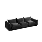 Modern Comfy 3 Seater Couch, Chenille Sectional Sofa 3 Seats Modular Couches with Thick Cushion