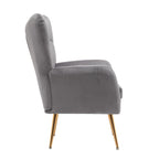 Mid Century Wingback Upholstered Accent Chair