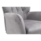 Mid Century Wingback Upholstered Accent Chair