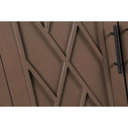 Accent Cabinet 4 Door Wooden Twill Sideboard Storage Cabinet