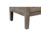 Accent Cabinet 4 Door Wooden Twill Sideboard Storage Cabinet