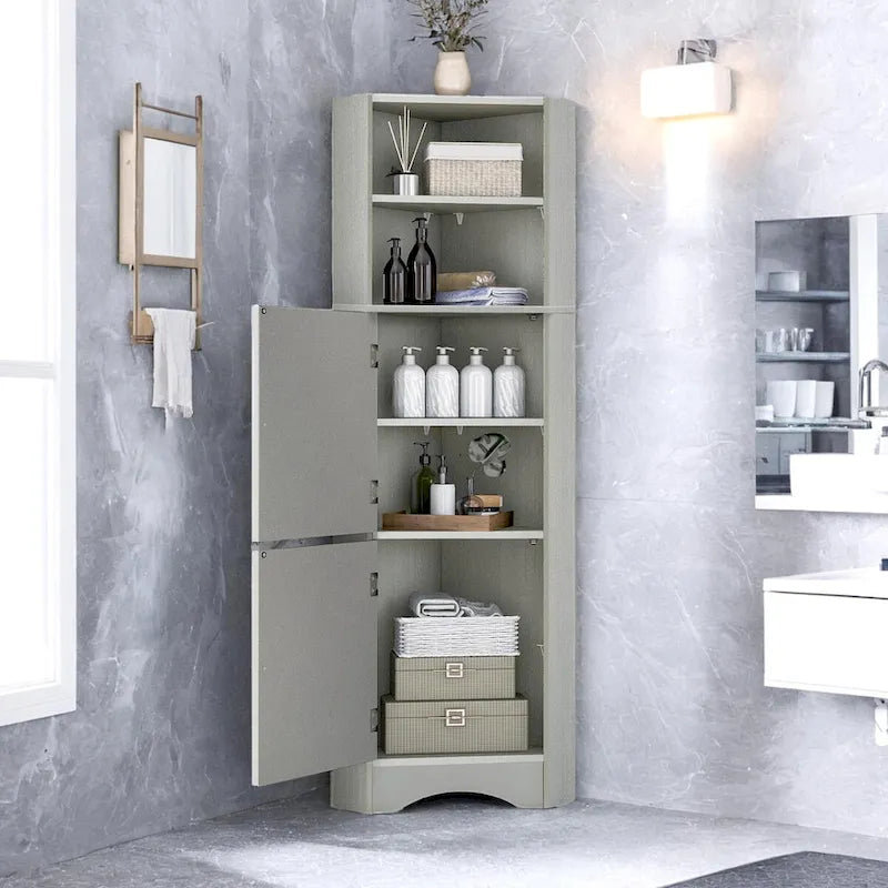 Bathroom Corner Cabinet