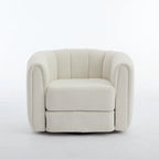 Modern Upholstered Swivel Accent Barrel Chair